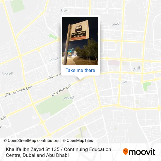 Khalifa Ibn Zayed St 135 / Continuing Education Centre map