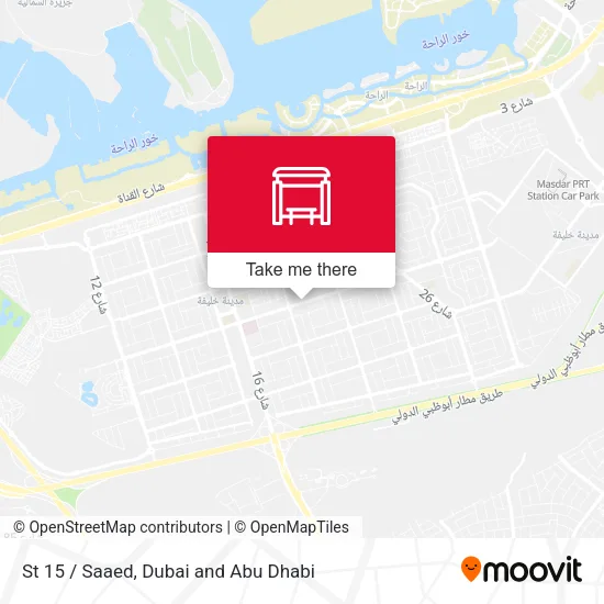 St 15 / Saaed map