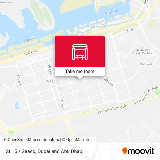 St 15 / Saaed map
