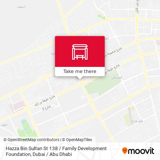 Hazza Bin Sultan St 138 / Family Development Foundation map