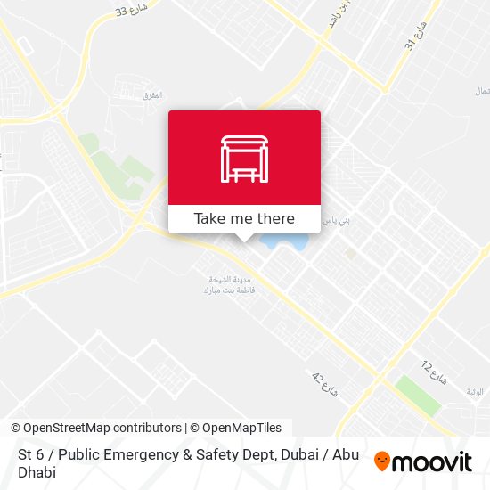 St 6 / Public Emergency & Safety Dept map
