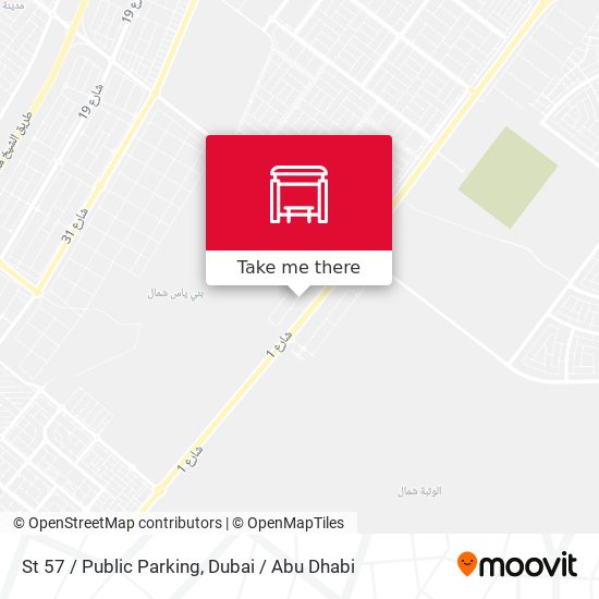 St 57 / Public Parking map