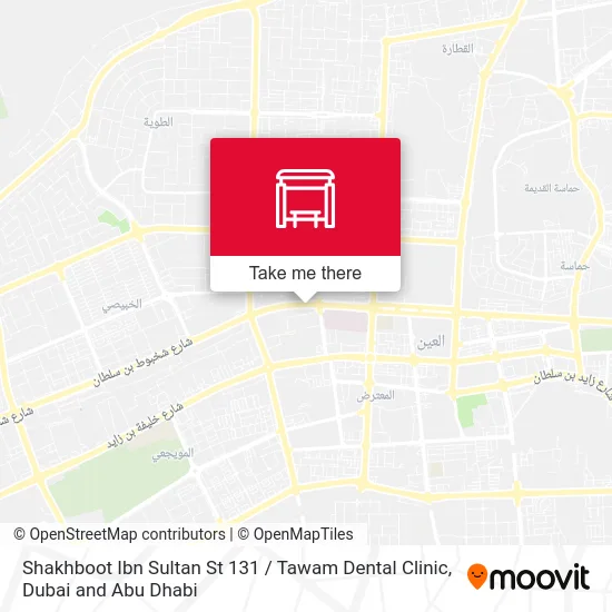 Shakhboot Ibn Sultan St 131 / Tawam Dental Clinic map