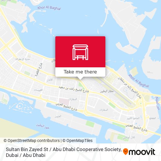 Sultan Bin Zayed St / Abu Dhabi Cooperative Society map