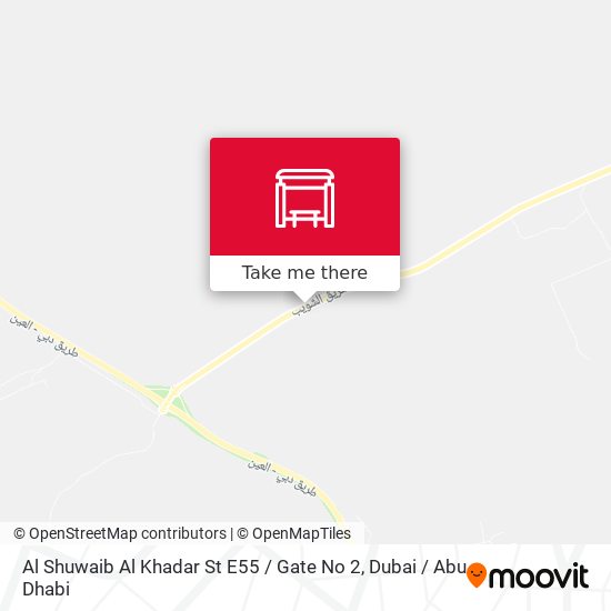 Al Shuwaib Al Khadar St E55  / Gate No 2 map