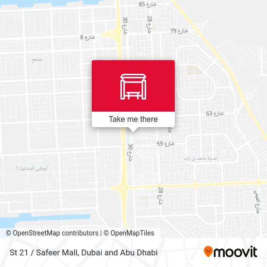 St 21 / Safeer Mall map