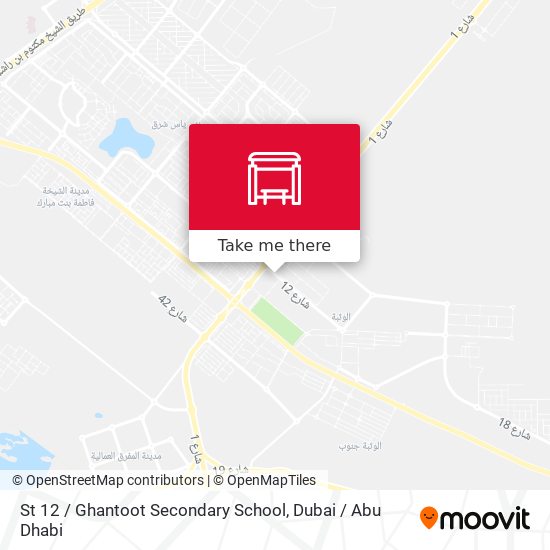 St 12 / Ghantoot Secondary School map
