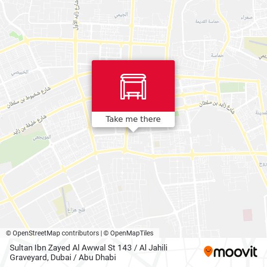 Sultan Ibn Zayed Al Awwal St 143 / Al Jahili Graveyard map