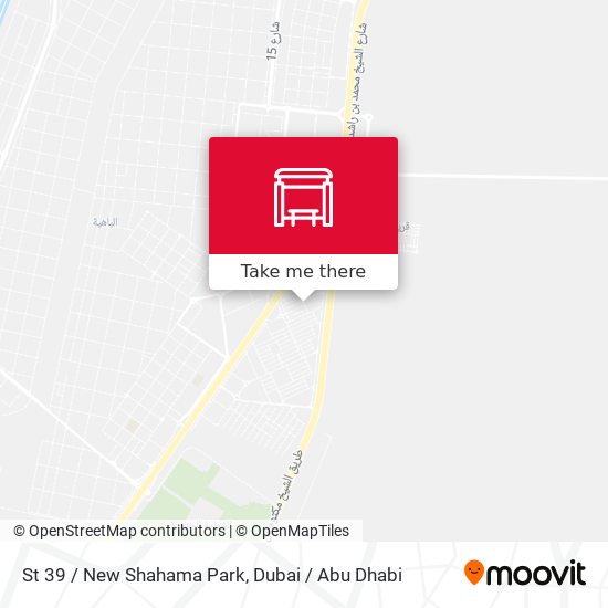 St 39 / New Shahama Park map