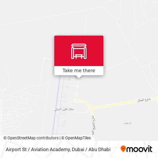 Airport St  / Aviation Academy map