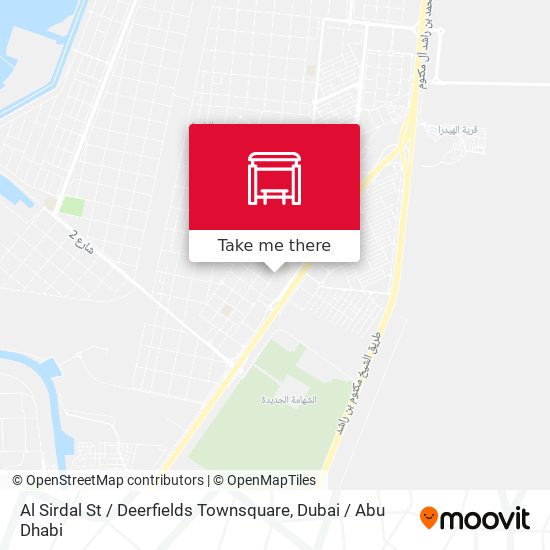 Al Sirdal St / Deerfields Townsquare map