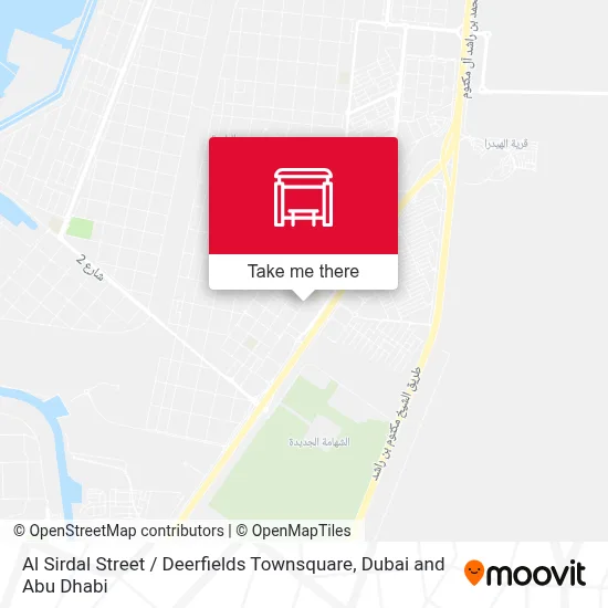 Al Sirdal St / Deerfields Townsquare map