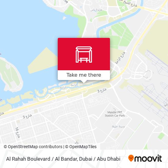 Al Rahah Boulevard / Al Bandar map