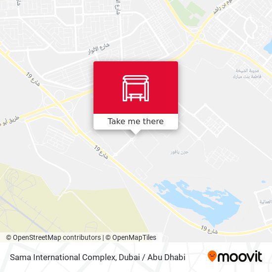 Sama International Complex map