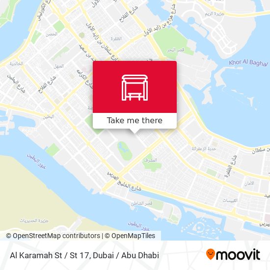 Al Karamah St / St 17 map