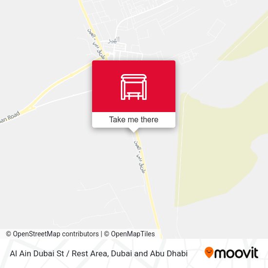 Al Ain Dubai St   / Rest Area map