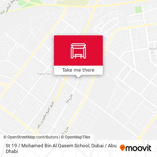 St 19 / Mohamed Bin Al Qasem School map