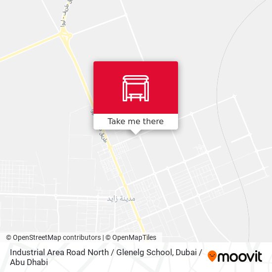 Industrial Area Road North / Glenelg School map