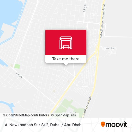 Al Nawkhadhah St / St 2 map