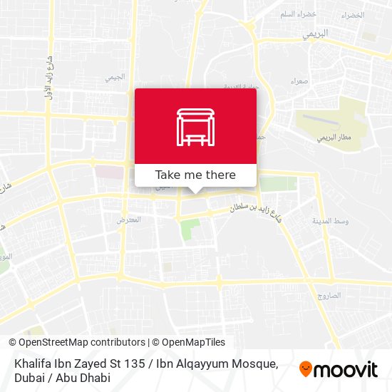 Khalifa Ibn Zayed St 135 / Ibn Alqayyum Mosque map
