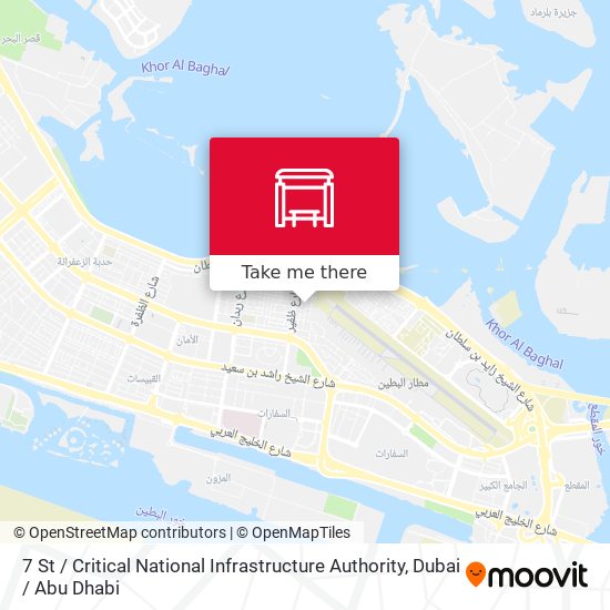 7 St / Critical National Infrastructure Authority map
