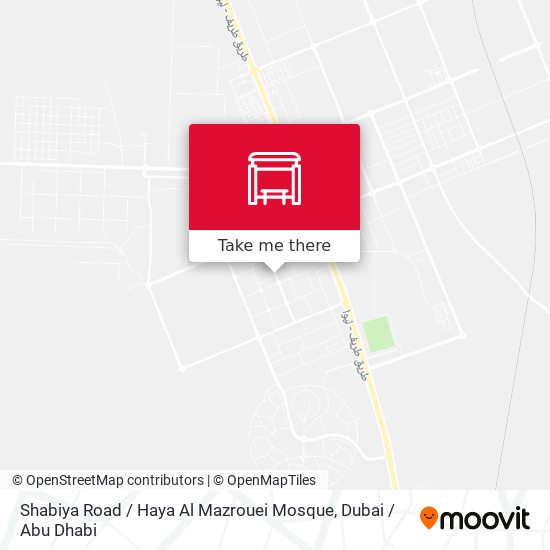 Shabiya Road / Haya Al Mazrouei Mosque map