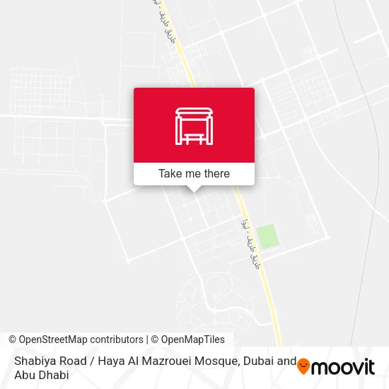 Shabiya Road / Haya Al Mazrouei Mosque map