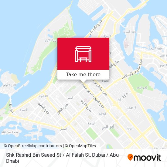 Shk Rashid Bin Saeed St / Al Falah St map