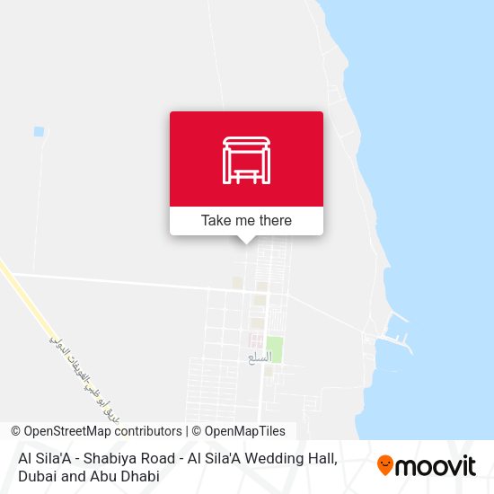Al Sila'A - Shabiya Road - Al Sila'A Wedding Hall map