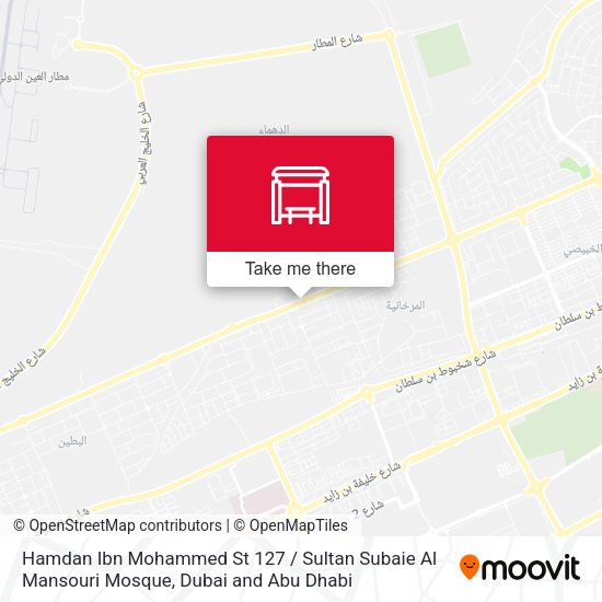 Hamdan Ibn Mohammed St 127 / Sultan Subaie Al Mansouri Mosque map