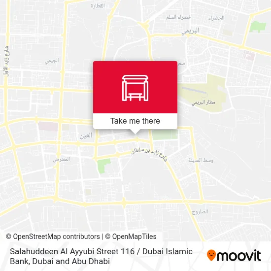 Salahuddeen Al Ayyubi Street 116 / Dubai Islamic Bank map
