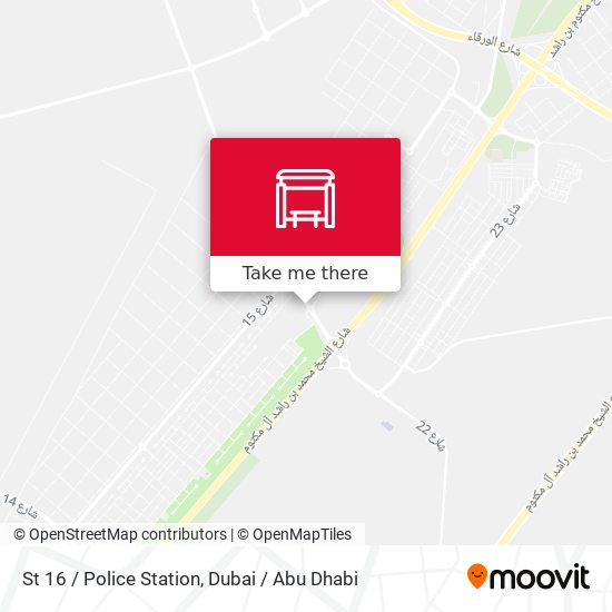 St 16 / Police Station map