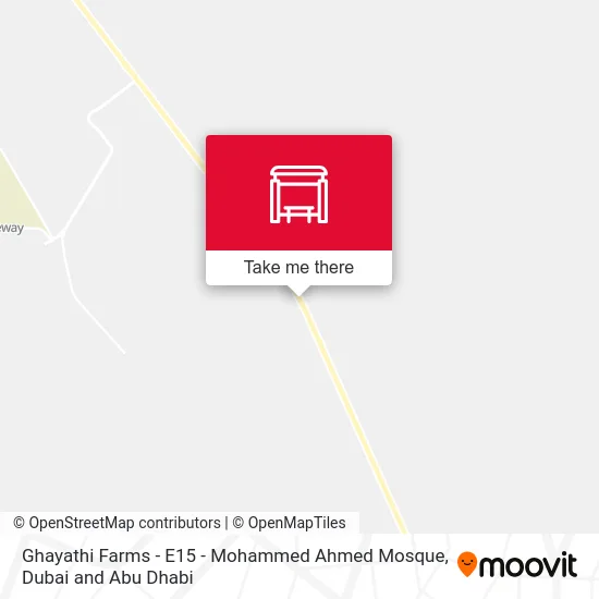 Ghayathi Farms - E15 - Mohammed Ahmed Mosque map