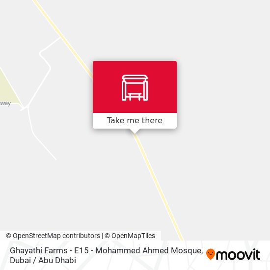 Ghayathi Farms - E15 - Mohammed Ahmed Mosque map