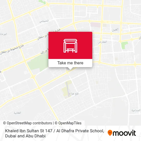 Khaled Ibn Sultan St 147 / Al Dhafra Private School map