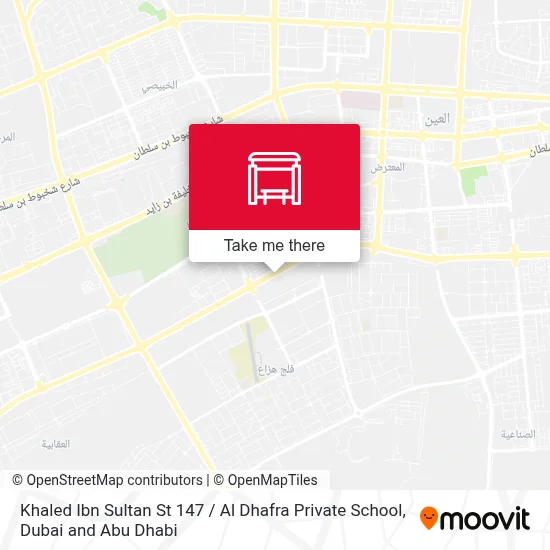 Khaled Ibn Sultan St 147 / Al Dhafra Private School map