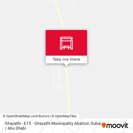 Ghayathi - E15  -  Ghayathi Municipality Abattoir map