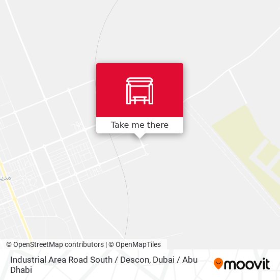 Industrial Area Road South / Descon map