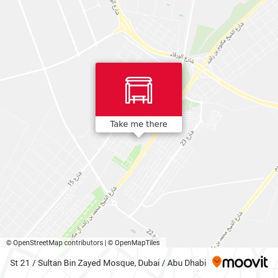 St 21 / Sultan Bin Zayed Mosque map