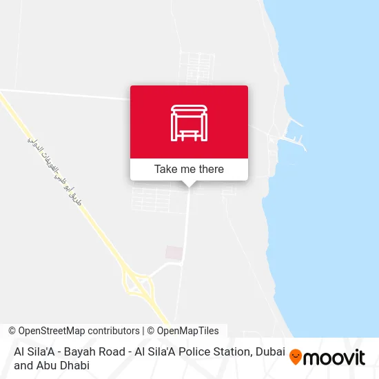 Al Sila'A - Bayah Road - Al Sila'A Police Station map