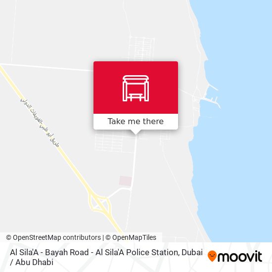 Al Sila'A - Bayah Road - Al Sila'A Police Station map