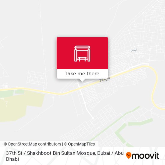 37th St  / Shakhboot Bin Sultan Mosque map