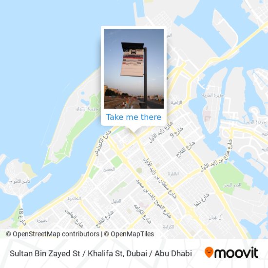 Sultan Bin Zayed St / Khalifa St map