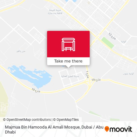 Majmua Bin Hamooda Al Amali Mosque map