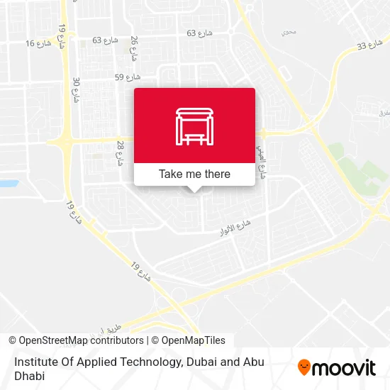 Institute Of Applied Technology map