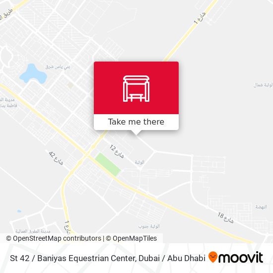St 42 / Baniyas Equestrian Center map