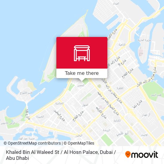 Khaled Bin Al Waleed St / Al Hosn Palace map