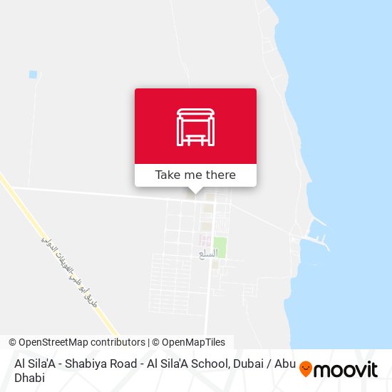 Al Sila'A - Shabiya Road - Al Sila'A School map