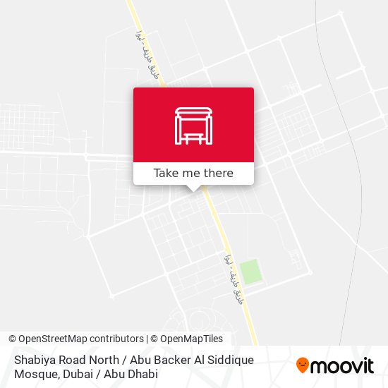 Shabiya Road North / Abu Backer Al Siddique Mosque map