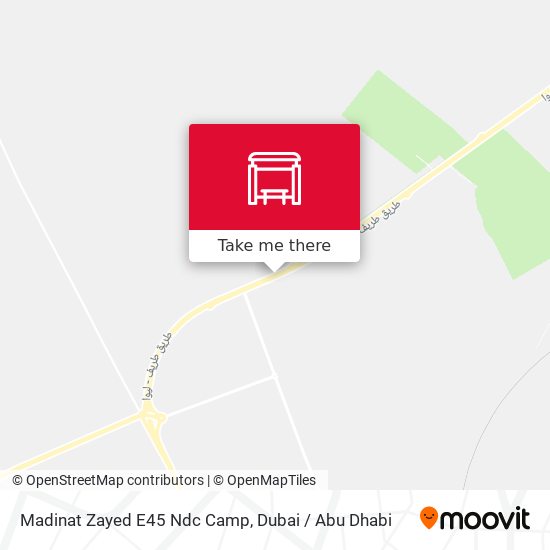 Madinat Zayed E45 Ndc Camp map